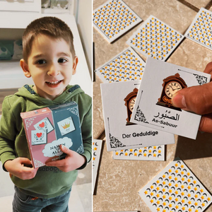 99 Namen Allahs- Memospiel Set 1