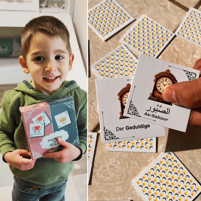 99 Namen Allahs- Memospiel Set 1