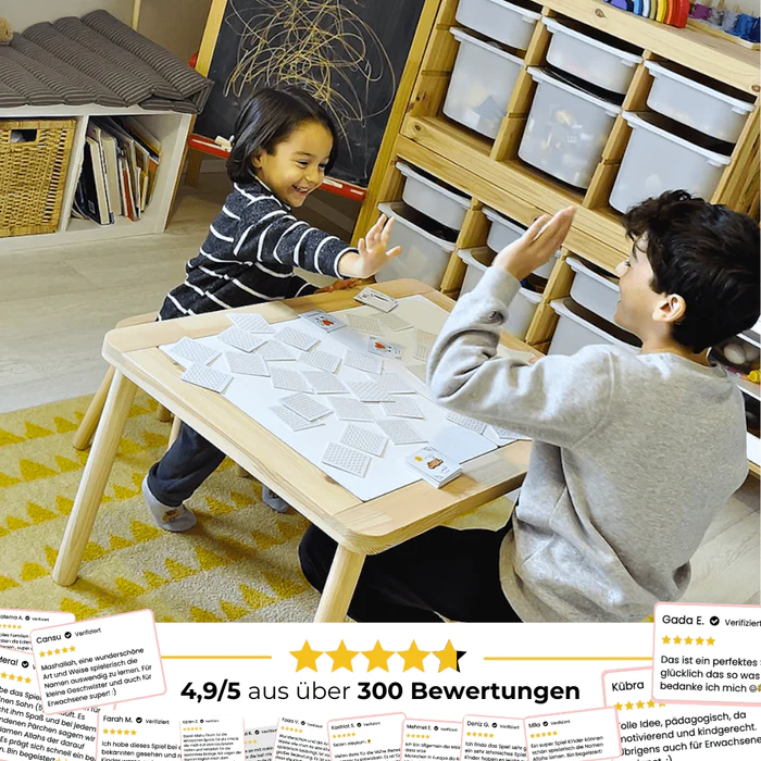 99 Namen Allahs- Memospiel Set 1